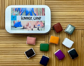 Summer Camp | Handcrafted Watercolors