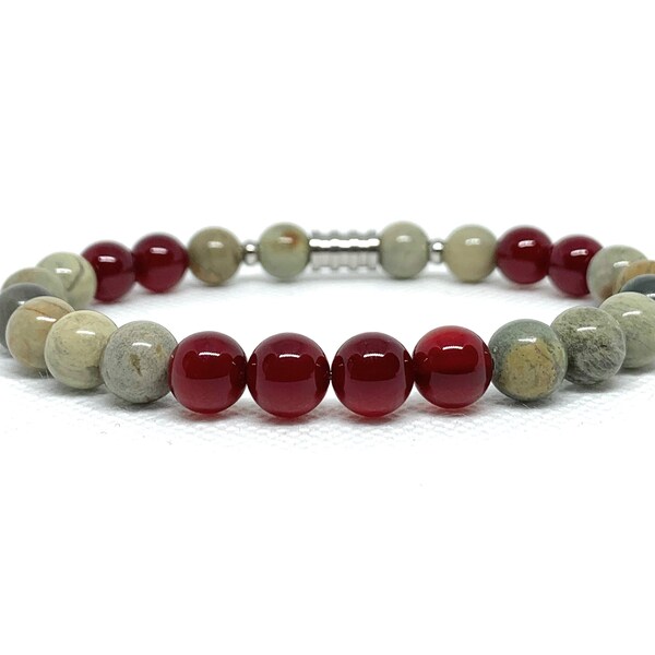 Red Jade Bracelet Etsy