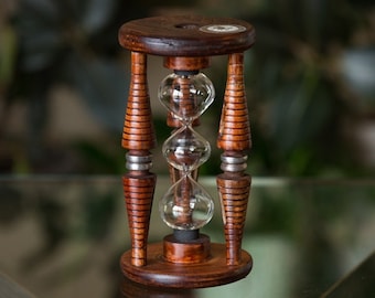 Three Tier Fillable Antique Bobbin Hourglass Sand Ceremony - Etsy