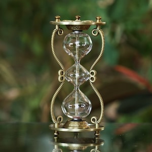 Sun and Moon Three Tier Fillable Hourglass - Sand Ceremony - Unity Ceremony