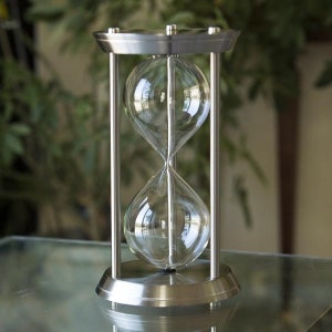 Keepsake Metal Unity Sand Ceremony Hourglass