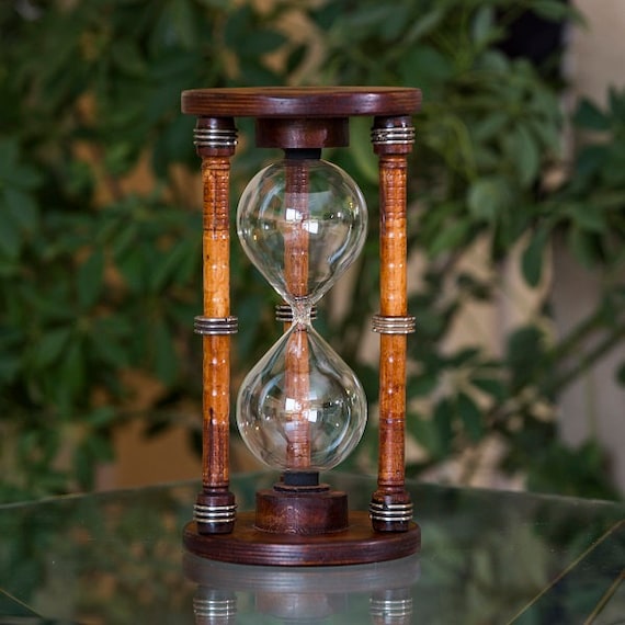 Reloj de arena de bobina antiguo de 30 minutos Reloj de arena antiguo -   México