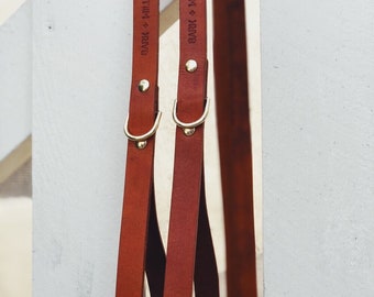 Leather Dog Leash | Handmade in the USA | Genuine Leather Dog Leash | Handmade Leather Dog Leash