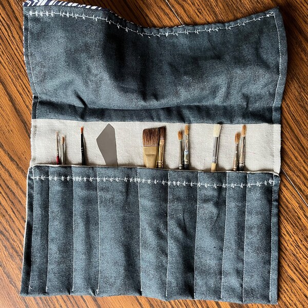 Paint Brush Holder Etsy