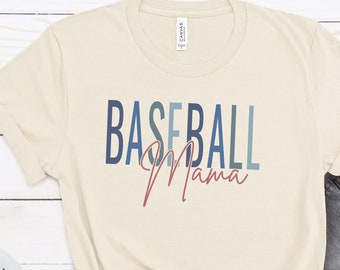 Cute Baseball Mama Shirt, Baseball Game Day Shirt, Baseball T-Shirt For Women, Sports Mom Tshirt, Baseball Mom T Shirt, Mothers Day Gift