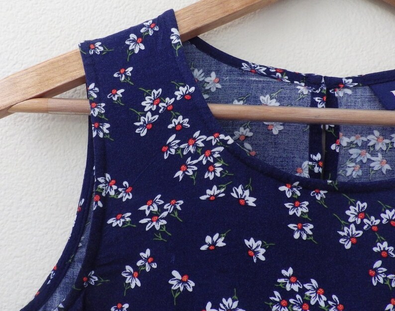 Main Street Maxi Dress Vintage 1990/'s Denim /& Co size Medium