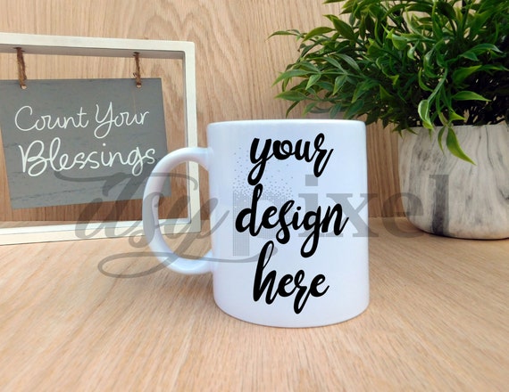 White Mug Mockup Coffee Mug Mockup Quote Mockup Stock