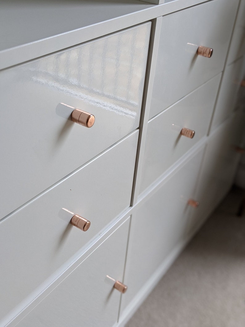 IKEA KALLAX Handmade Copper Cupboard Knob Drawer Knob Etsy UK