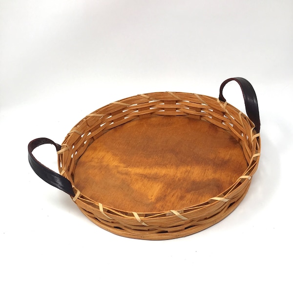 Amish Made Pie Carrier Basket