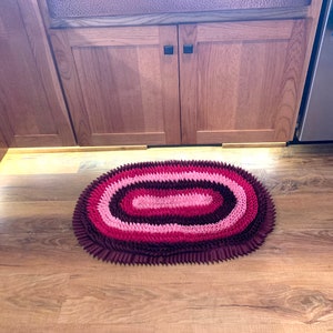 Amish Made Pretty In Pink Rug