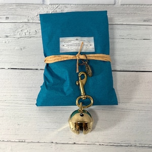 Doggie Hiker&#39;s Amish Made Bear Bell - Medium to Large Breed