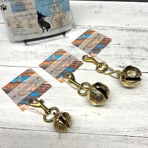 Doggie Hiker's Amish Made Bear Bell - Small Breed
