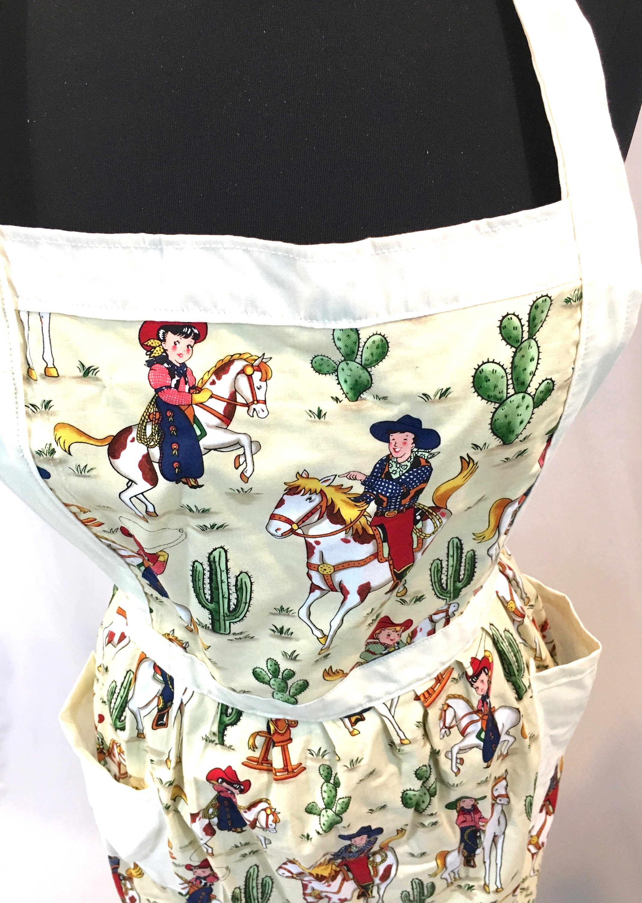Amish Made Western Apron for Adult Etsy