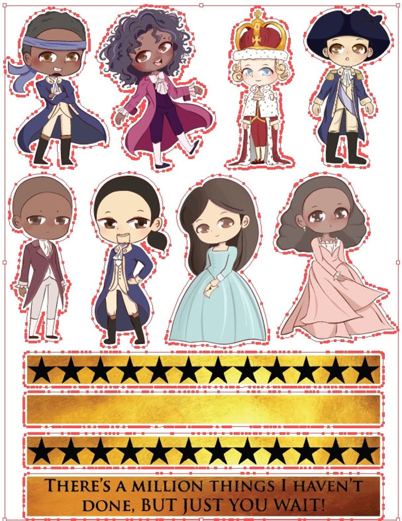 Download Hamilton Musical SVG Stickers Silhouette Cutting Machine ...