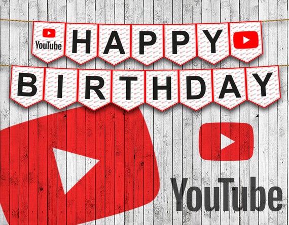 Youtube Anniversaire Imprimable Complete Banderole Alphabet Etsy Youtube Anniversaire Imprimable Complete Banderole Alphabet Etsy