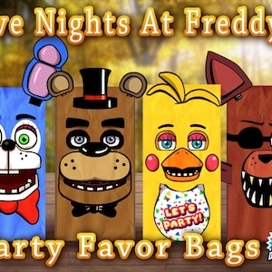Five Nights at Freddy's Security Breach-themed Party Banner_purple