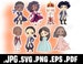 Hamilton Musical SVG Stickers, Silhouette Cutting Machine, Instant Download,Planner stickers, Printable 