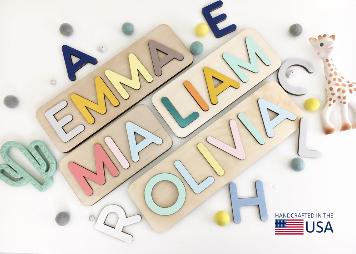 Wooden Name Puzzle