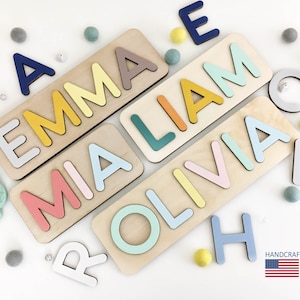 personalized name puzzle for 1 year old