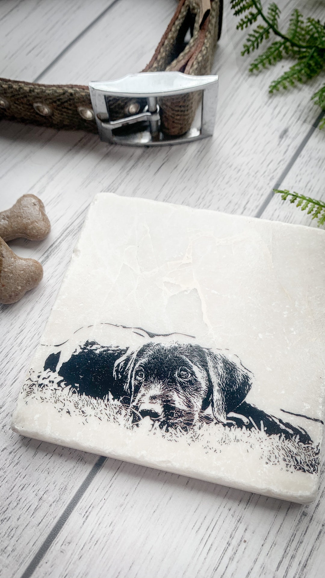 Labrador Coasters Black Labrador Puppy Dog Natural Stone Coaster - Etsy