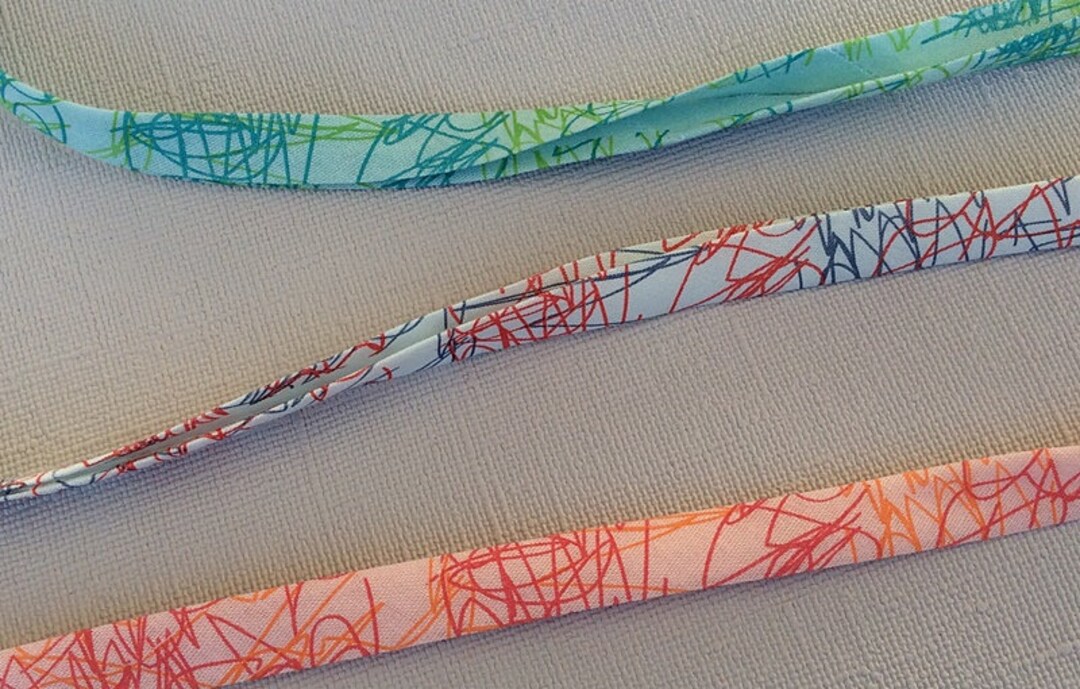 Bias Binding Edging Cotton 1 Meter 3 Colors Etsy