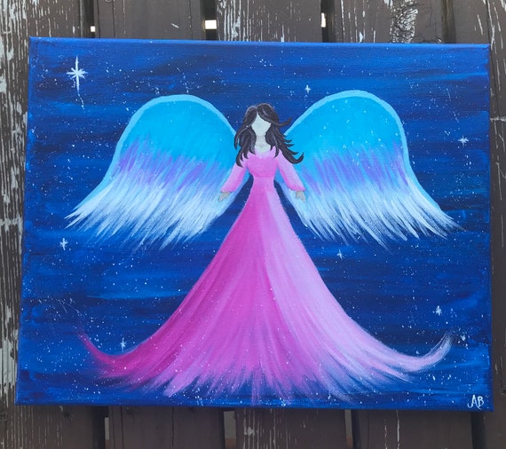 Christmas Angel Painting