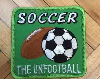 Soccer The Unfootball Vintage Rare Retro L@@K