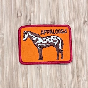 Vintage APPALOOSA Horse Patch Rare Retro L@@K Farm Cattle Agriculture
