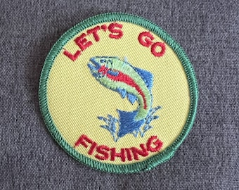 Let's Go Fishing VIS Vintage Zeldzame Retro L@@K