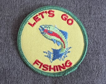 Let's Go Fishing FISH Vintage Rare Retro L@@K