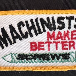 Machinists Make Better SCREWS Risqué Vintage Rare Retro L@@K