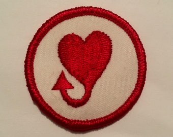 Heart Devil Tail Vintage RARE Retro L@@K