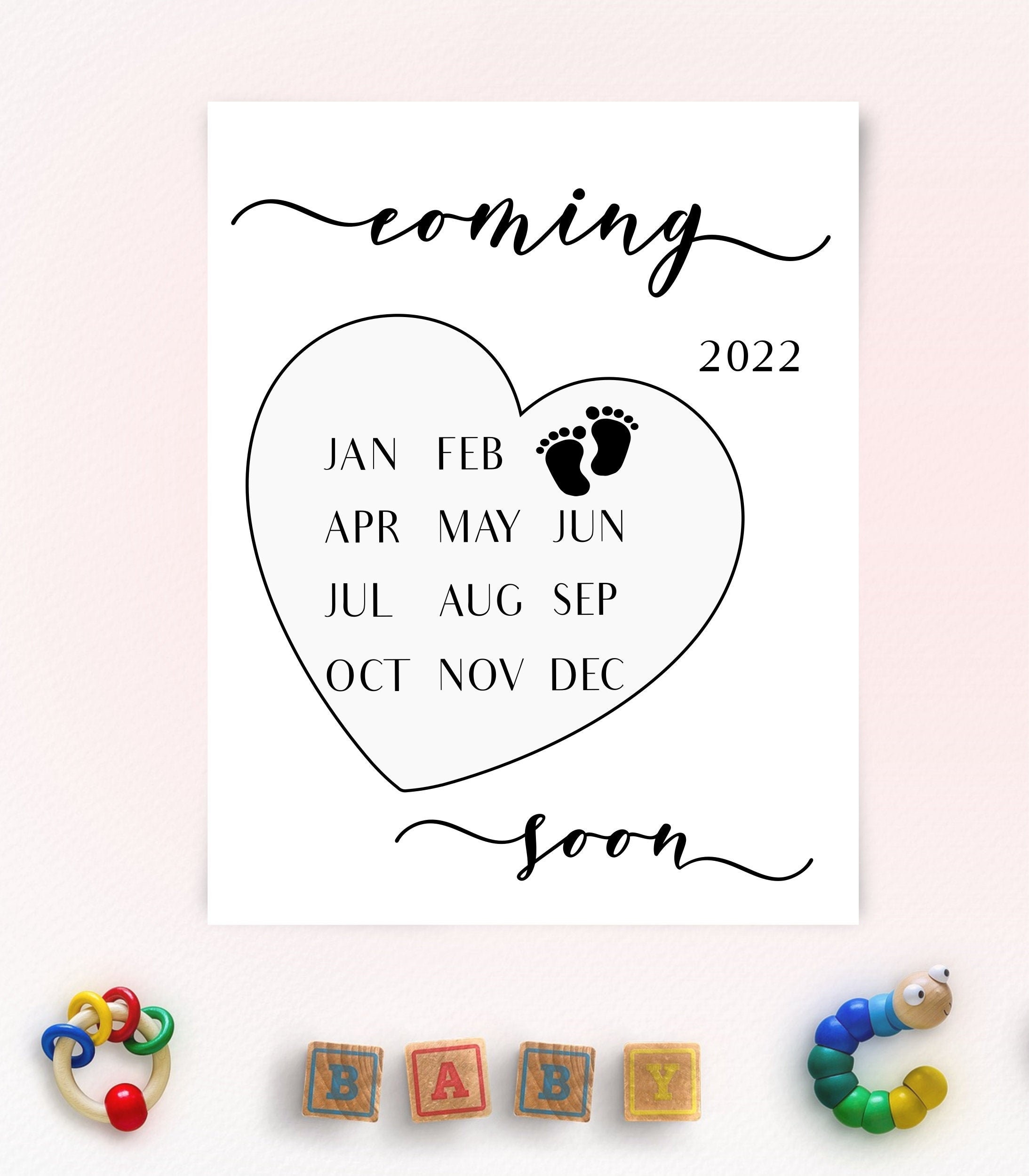 Mars 22 Calendrier Des Annonces De Grossesse Mars 22 Etsy Mars 22 Calendrier Des Annonces De Grossesse Mars 22 Etsy
