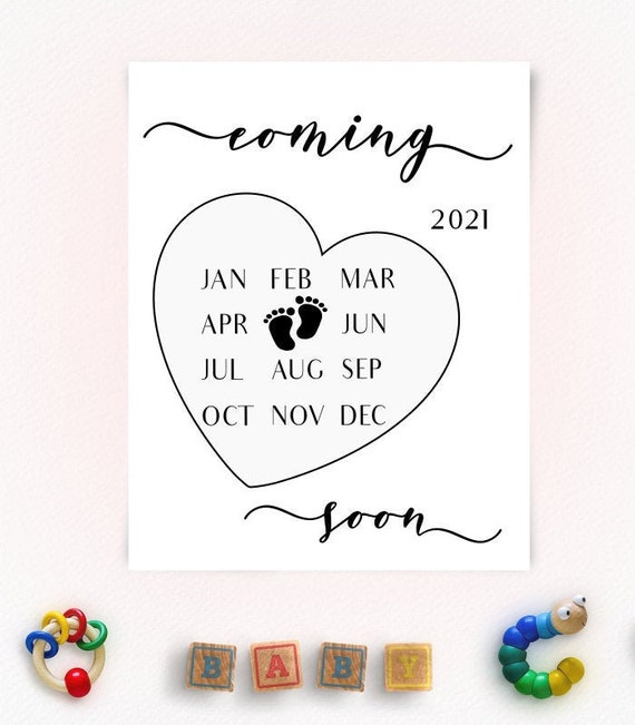 free printable pregnancy announcement calendar may 2021 May 2021 Pregnancy Announcement Calendar May 2021 Social Etsy free printable pregnancy announcement calendar may 2021