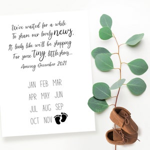 Janvier 22 Calendrier Des Citations Dannonce De Grossesse Etsy Janvier 22 Calendrier Des Citations Dannonce De Grossesse Etsy