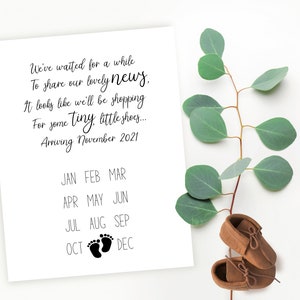 Juillet 21 Annonce De Grossesse Calendrier De Citation Etsy Juillet 21 Annonce De Grossesse Calendrier De Citation Etsy