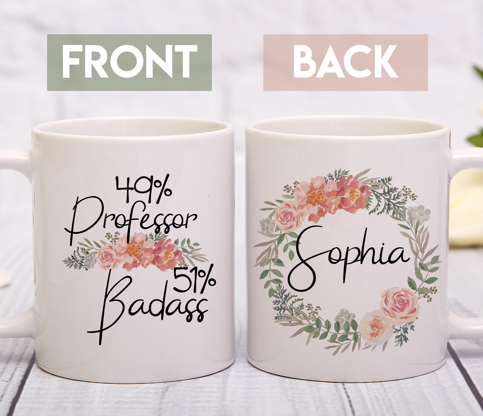 Professor Mug Professor Gift Best Gifts for Professors Etsy