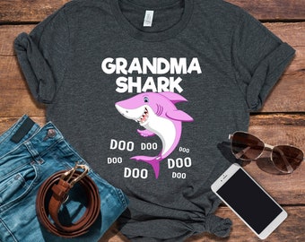 Download Grandma shark | Etsy