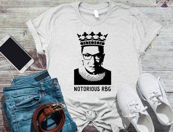 Notorious RBG Unisex Black T-shirt Funny Ruth Bader Ginsburg Maintains Justice