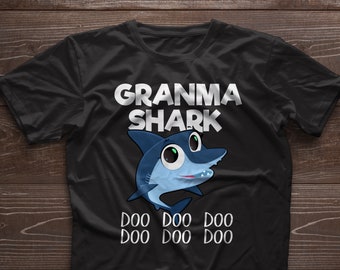 Download Grandma shark | Etsy