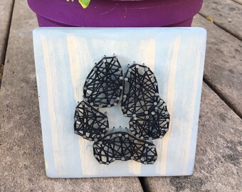 Wooden String Art Pet Paw | Custom | Gift | Dog | Cat | Mothers Day