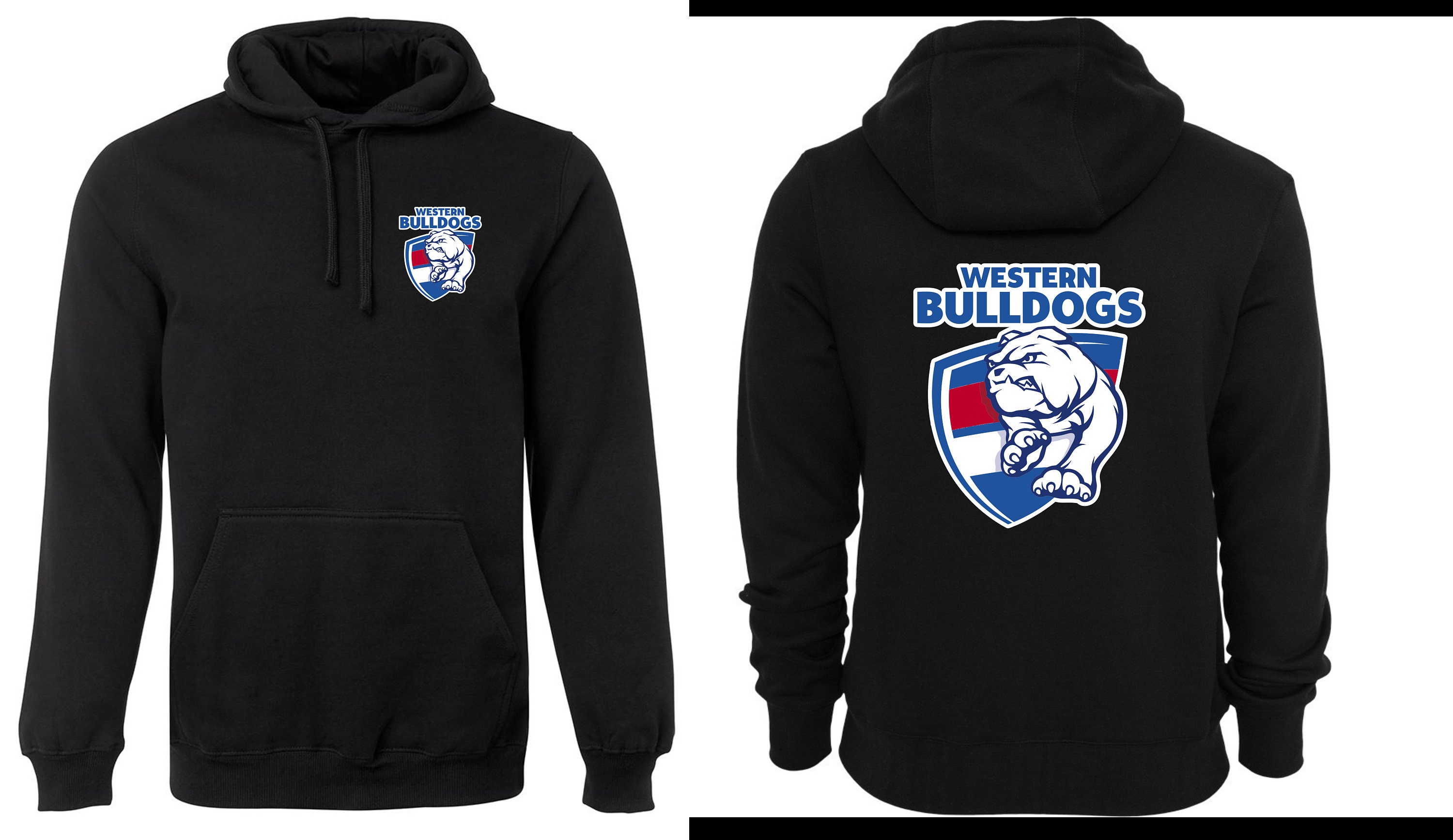Western Bulldogs AFL Football Hoodie 9 Sizes Available | Etsy