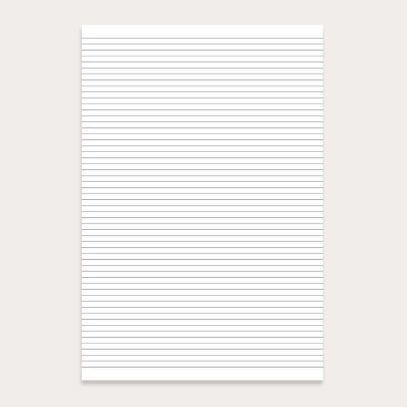 printable a4 lined paper a4 journal ruled paper printable a4 etsy canada