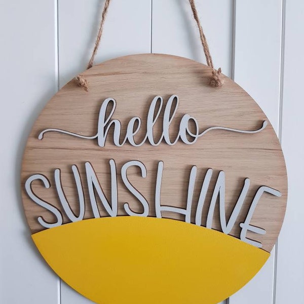 Sunshine Wall Plaque Etsy