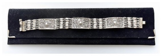 EGYPTIAN SILVER BRACELET - image 4