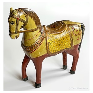 Jouet décoratif Cheval Inde Cachemire