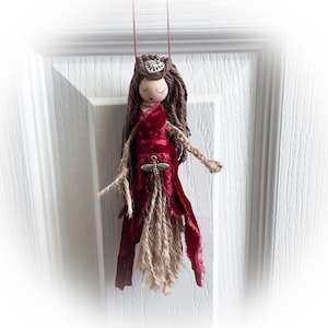 Aphrodite goddess huge knot doll ornament, love, attraction , fertility.