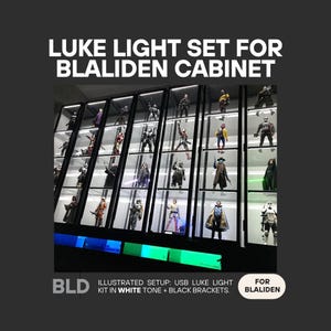 Blaliden USB LED Light with diffuser bracket by Luke Light - Bright White Color Tone