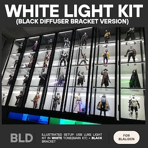 Blaliden USB LED Light with diffuser bracket by Luke Light - Bright White Color Tone