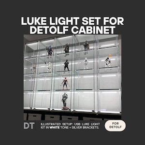 Detolf USB LED Light with diffuser bracket by Luke Light - Bright White Color Tone